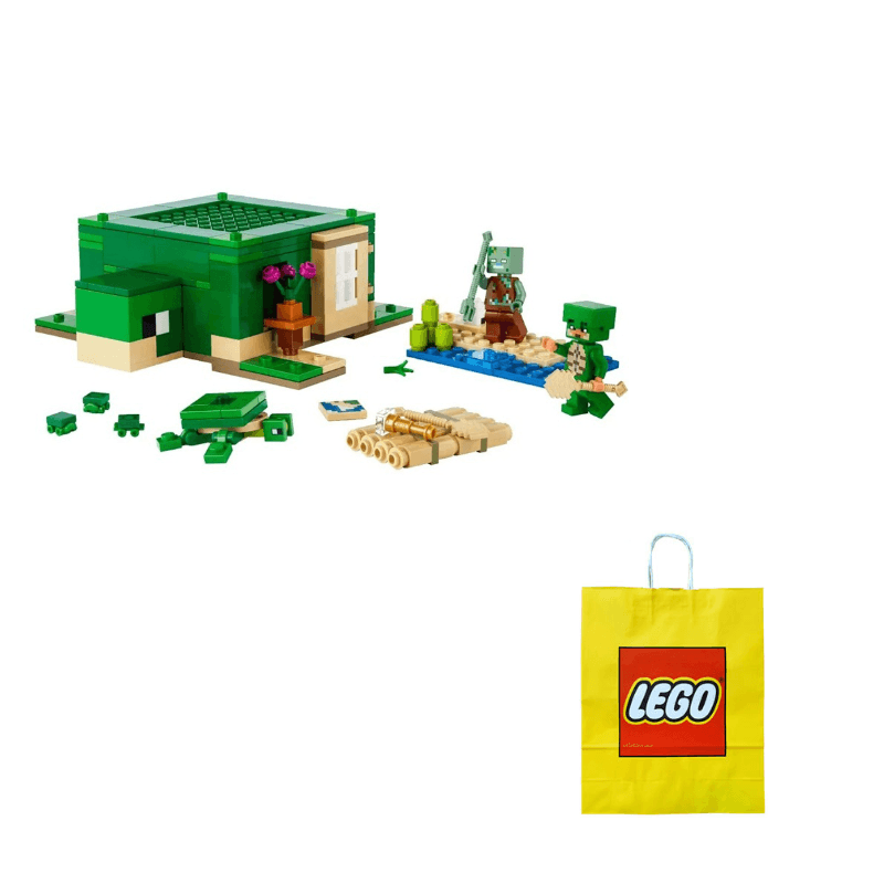 Конструктор LEGO My World Series: Beach Turtle House (21254) - Boxette Shop